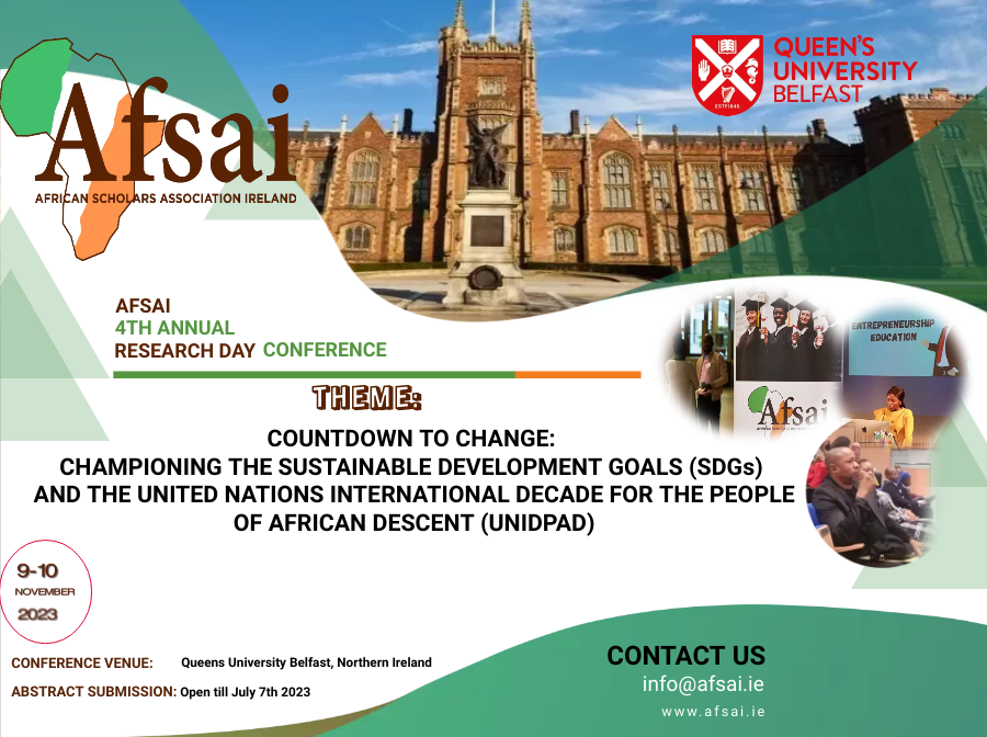 AfSAI Research Day 2023 Call for Papers